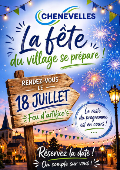Le 25 juillet : Fiertés Rurales revient à Chenevelles