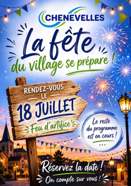 Le 25 juillet : Fiertés Rurales revient à Chenevelles